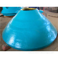 high manganese cone crusher spare and wearing parts concave and mantle